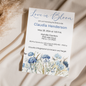 Floral Bridal Brunch Shower Invitation, Love in Bloom Digital Download