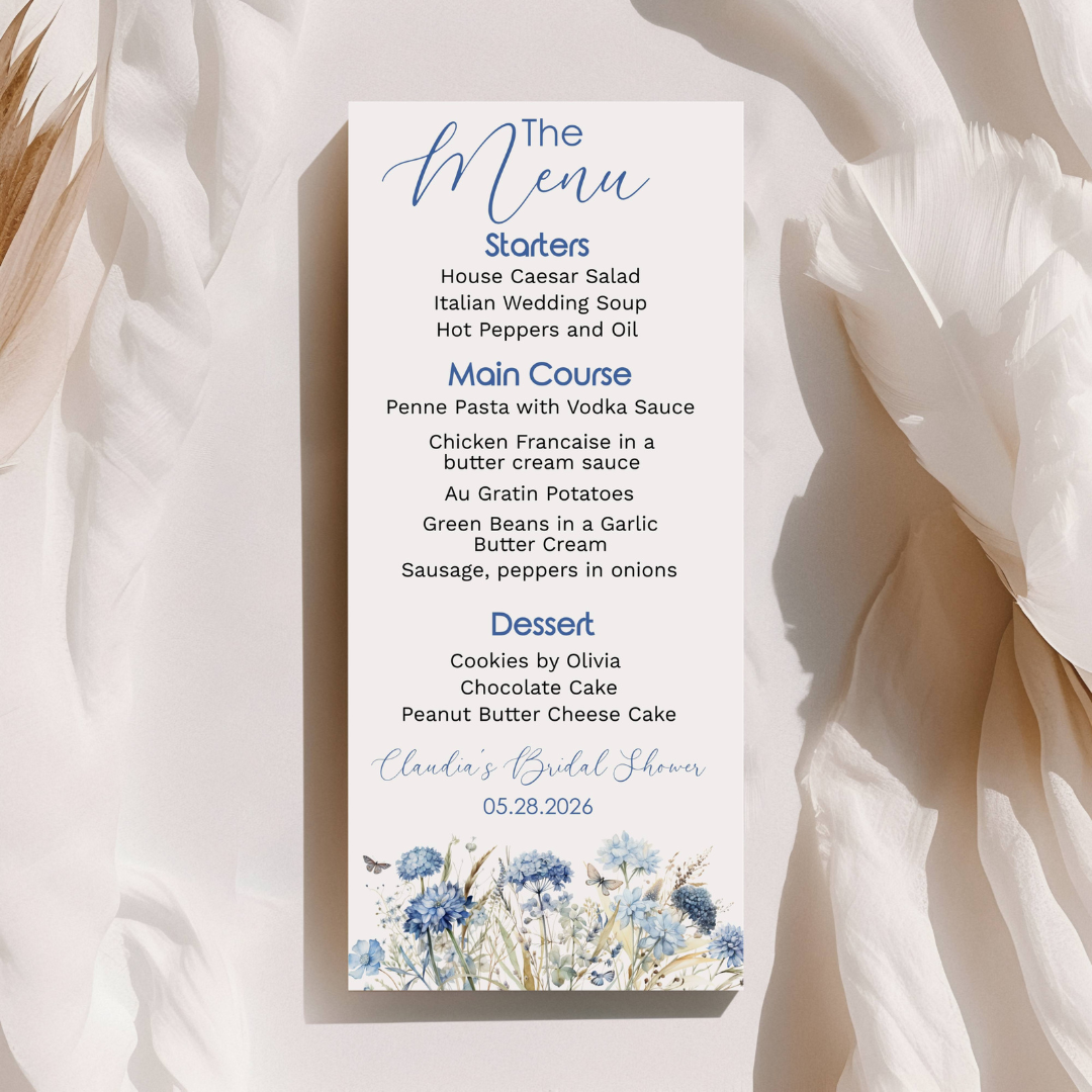 Floral Bridal Brunch Shower Invitation Bundle, Love in Bloom Digital Download