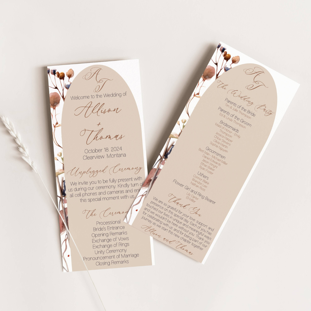 Boho Wedding Stationary Bundle, Save the Dates, Invitation Suite